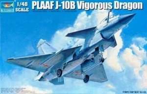 Chinese PLAAF J-10B Vigorous Dragon 1:48