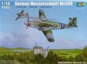 German WWII fighter Messerschmitt Me509 1:48