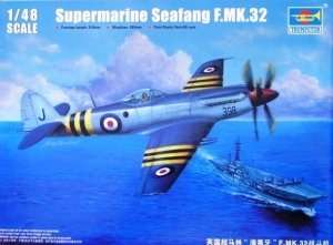 Model Supermarine Seafang Mk.31 in scale 1:48