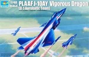 Trumpeter 02857 PLAAF J-10AY Vigorous Dragon(8-1 Aerobatic Team)