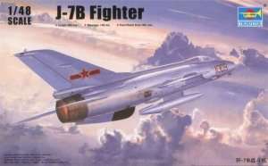 Model J-7B Fighter in scale 1:48