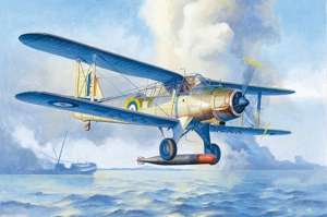 Fairey Albacore Torpedo Bomber in scale 1-48
