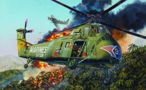 H-34 US Marines model Trumpeter 02881 in 1-48 