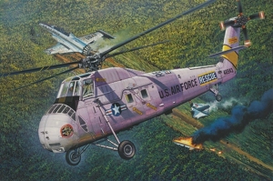 HH-34J USAF Combat Rescue model Trumpeter 02884 in 1-48