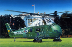 Helicopter VH-34D Marine One model Trumpeter 02885 in 1-48