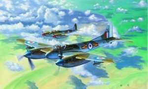 Trumpeter 02894 Samolot De Havilland Hornet F.3