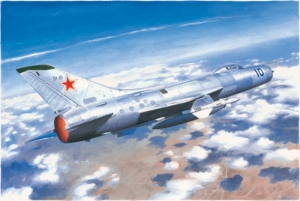 Soviet Su-11 Fishpot model Trumpeter 02898 in 1-48