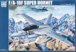 Model fighter F/A-18F Super Hornet in scale 1:32