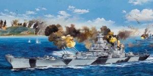 USS Iowa BB-61 model Trumpeter 03706 in 1-200