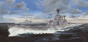 Trumpeter 03710 HMS Hood model kit - 1:200