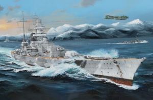German Battleship Scharnhorst model Trumpeter 03715