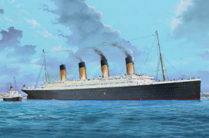 Trumpeter 03719 RMS Titanic 1-200 z oświetleniem LED