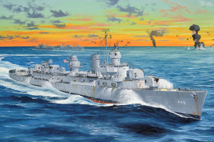 Trumpeter 03723 USS Fletcher DD-445 1/200 model kit