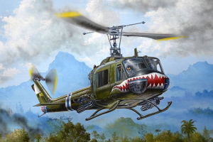 Trumpeter 05112 Bell UH-1B Huey Gunship 1/35