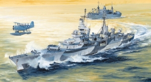 USS Indianapolis CA-35 1944 model Trumpeter 05327