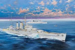HMS Exeter model Trumpeter 05350 scale 1-350