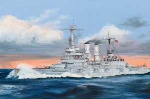 Schleswig - Holstein Battleship 1935 model Trumpeter in 1-350