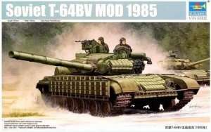 Soviet tank model T-64BV 1985 Trumpeter 05522 