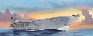 USS Kitty Hawk CV-63 model Trumpeter 05619 in 1-350