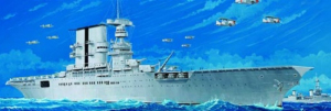 USS Saratoga CV-3 model Trumpeter 05738 in 1-700