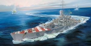 Model Trumpeter 05777 Italian Navy Battleship RN Roma (1943)
