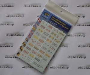 1-200 WWII Signal Flags - Decal - Total 73 Flags