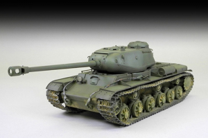 Soviet KV-122 Heavy Tank model Trumpeter 07128 in 1-72