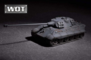 German King Tiger Porsche turret model Trumpeter 07161 in 1-72