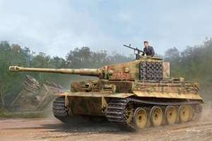 Trumpeter 09539 czołg Pz.Kpfw.VI Ausf.E Sd.Kfz.181 Tiger I w/Zimmerit