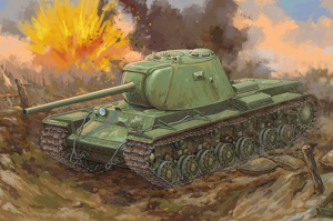 Russian KV-3 Heavy Tank model Trumpeter 09544 in 1-35