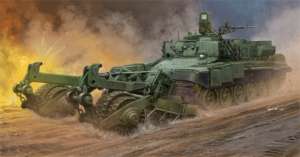 Russian Armored Mine-Clearing Vehicle BMR-3 model Trumpeter