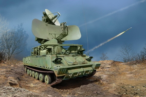 Russian 1S91 SURN KUB Radar model Trumpeter 09571 in 1-35