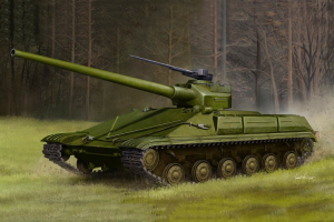 Object 450 Medium Tank model Trumpeter 09580 in 1-35