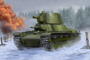 Soviet T-100Z Heavy Tank model Trumpeter 09591 in 1-35