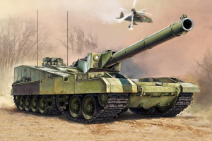 Object 490B model Trumpeter 09598 in 1-35