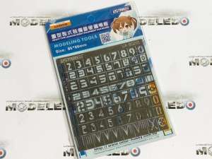 U-Star UA80205 Szablon fototrawiony cyfry liczby rzymskie