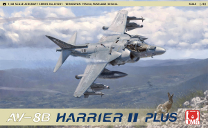 UMa Model D1001 AV-8B Harrier II Plus 1/48