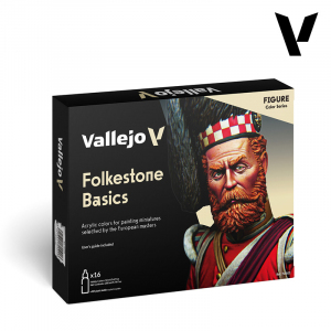 Vallejo 70101 Zestaw 16 farb Folkestone Basics - Model Color