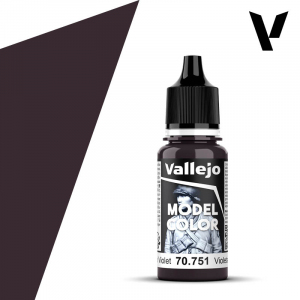 Vallejo 70751 Black Violet Model Color 18ml