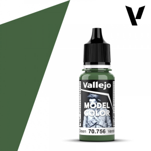 Vallejo 70756 Splinter Green Model Color 18ml 