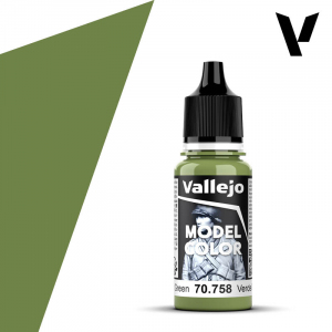 Vallejo 70758 Bright Green Model Color 18ml