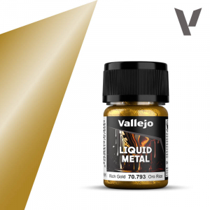 Vallejo 70793 Rich Gold Liquid Metal 35ml 