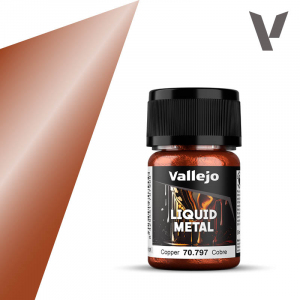 Vallejo 70797 Copper Liquid Metal 35ml 