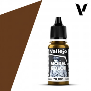 Vallejo 70801 Brass Model Color 18ml 
