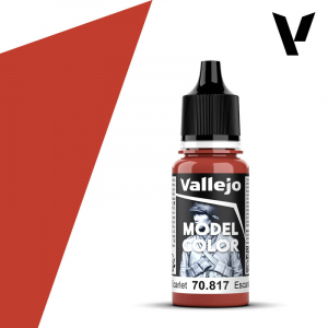 Vallejo 70817 Scarlet Model Color 18ml