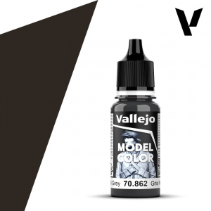 Vallejo 70862 Black Grey Model Color 18ml 