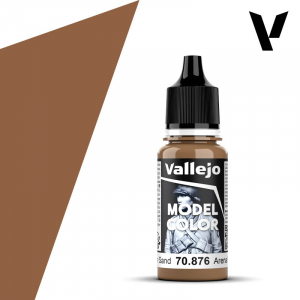 Vallejo 70876 Brown Sand Model Color 18ml