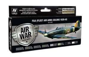 Vallejo 71147 Zestaw 8 farb - FAA (Fleet Air ARM) Colors 1939-45