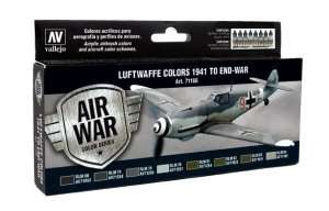 Luftwaffe Colors 1941 to end-war - set - Vallejo 71166