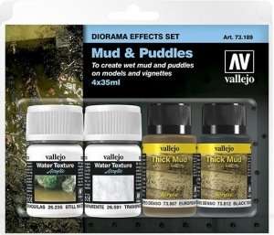 Diorama effects set - Mud and Puddles Vallejo 73189